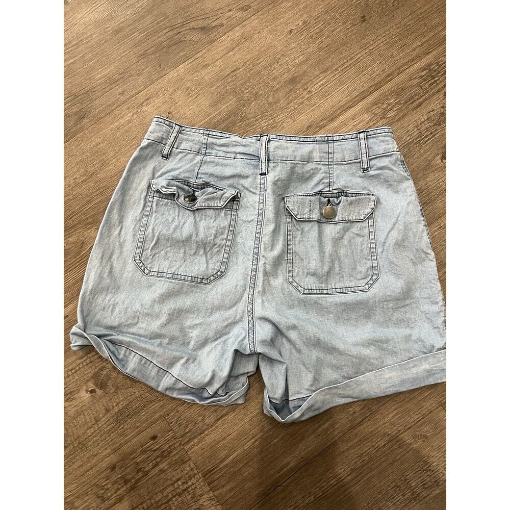 Lascana Shorts Denim Cotton Women's Size 6 Soft Comfortable Boho Beach - Picture 2 of 8